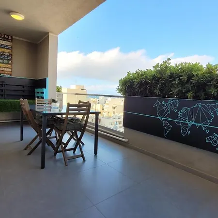 Stylish - Modern - Large Terrace - 2 Bed - 200 M From Sea - Fully Air Con San Pawl il-Baħar Exterior photo